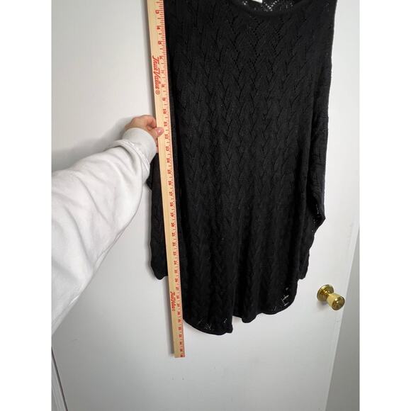 Zero To Sixty Black Womens Trisha Sayad Sweater Size One Size Fits All! - Picture 3 of 6